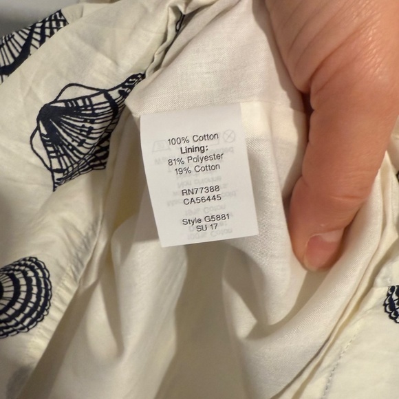 Boho JCrew Maxi Cotton dress - Picture 4 of 5